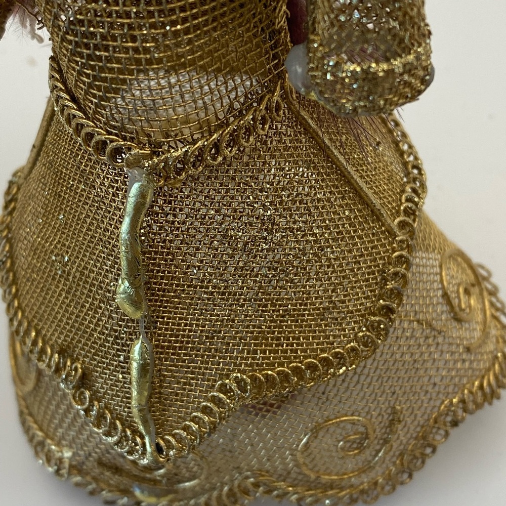 Two Victorian Style Dress Form Ornaments Vintage - Picture 12 of 13